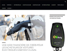 Tablet Screenshot of eco-energie-montreal.com